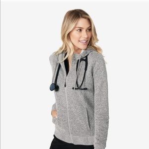 Figs Hooded Jacket M